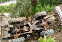Mobil Pengangkut Alat Berat di Aceh Singkil Jatuh ke Jurang, Dua Penumpang Tewas