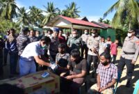 Kapolres Bireuen Cek Warga Etnis Rohingya yang terdampar Dikecamatan Peudada