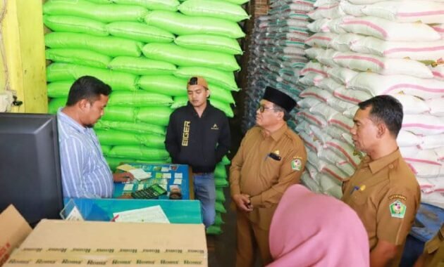 Kendalikan Inflasi, Pj Bupati Pidie Sidak Pusat Pasar Grong-Grong