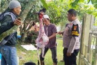 Bhabinkamtibmas dan Polisi RW Silaturahmi dengan Warga Binaan untuk Pemeliharaan Keamanan dan Ketertiban Masyarakat