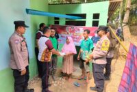 Polsek Banda Alam Polres Aceh Timur Peduli Warga Kurang Mampu
