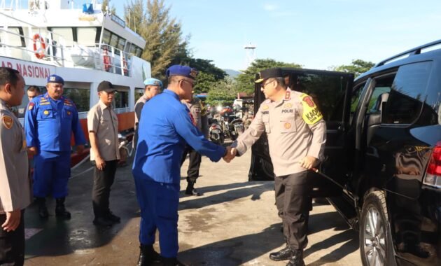 Kapolda Aceh Terjun Langsung Periksa Kapal Patroli Antareja 7007 BKO Baharkam Mabes Polri