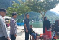 Pastikan Liburan Aman dan Nyaman, Polsek Kota Takengon Patroli Kawasan Objek Wisata