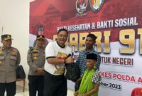 AKABRI Lulusan 1991 Terjun Langsung dalam Bakti Kesehatan di RS Bhayangkara Aceh