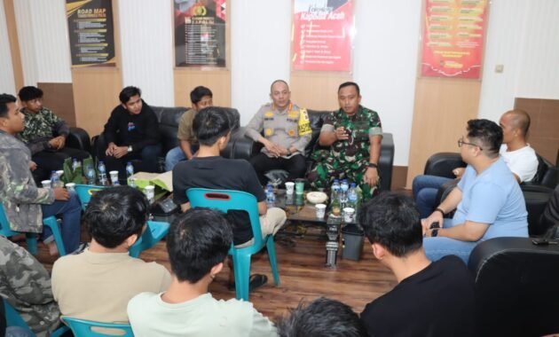 Kapolresta Banda Aceh dan Dandim 0101/KBA Mediasi kasus kesalahpahaman Antar Mahasiswa