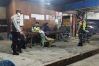Jaga Kamtibmas di wilayah TNI-POLRI laksanakan Patroli Gabungan malam hari