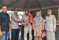 Polres Bireuen Memberikan Santunan Kepada Warga yang Melaksanakan Operasi Bibir Sumbing