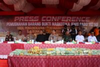 Pimpin Pemusnahan 112 Kg Sabu, Kapolda Aceh: Bila Perlu Pelaku Dihukum Mati