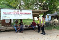 Patroli Dialogis, Personel Satsamapta Polres Aceh Timur di Obyek Wisata Minimalisir Gangguan Kamtibmas