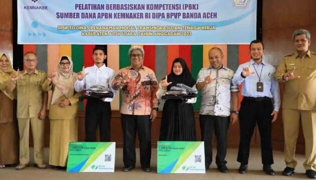 Pemerintah Aceh Utara Buka Pelatihan Menjahit dan Digital Marketing Guna Realisasi Cipta Tenaga Kerja Terampil