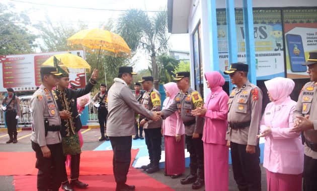 Kapolda Aceh Tinjau Kesiapan Polres Aceh Barat dalam Menghadapi Pemilu 2024