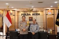 Kapolda Aceh Terima Kunjungan Kakanwil Kemenkumham