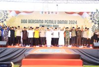 Gelar Doa Bersama, Kapolda Riau: Puncak dari Cooling System Wujudkan Pemilu Damai