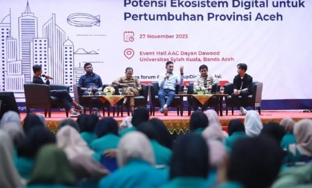 Kominfo Motivasi Mahasiswa USK untuk Terjun ke Ekonomi Digital