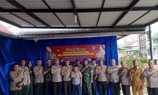 Tim Asistensi Polisi RW Dari Korbinmas Baharkam Polri Berkunjung ke Banda Aceh