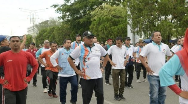Roadshow Bus KPK di Aceh: Senam ‘Tolak Serangan Fajar’ Sebagai Upaya Pencegahan Politik Uang