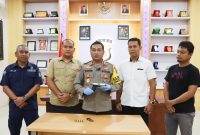 Polisi kembali Terima Satu Pucuk Senjata Api Rakitan dari Masyarakat