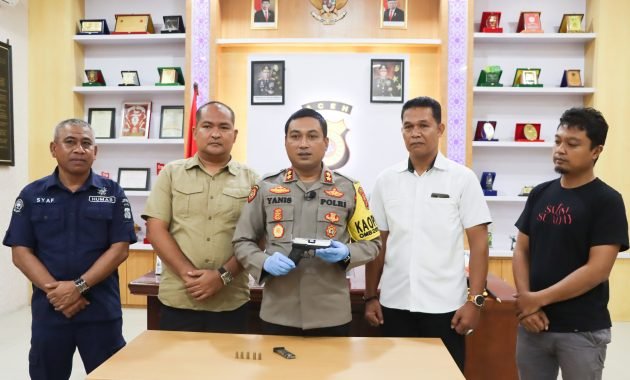 Polisi kembali Terima Satu Pucuk Senjata Api Rakitan dari Masyarakat