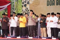 Hadirkan Penceramah Kondang Ustaz Das’ad Latif, Polda Riau Gelar Doa Bersama Pemilu Damai 2024