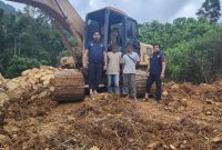 Penindakan Tambang Ilegal: Satu Unit Ekskavator Diamankan di Trumon Tengah, Aceh Selatan