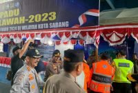 Dirlantas Polda Aceh Cek Posko Pengamanan Nataru di Balohan Sabang