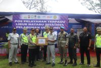 Kasatgas Opsda Operasi Lilin Seulawah 2023 Tinjau Posko Pengamanan Nataru