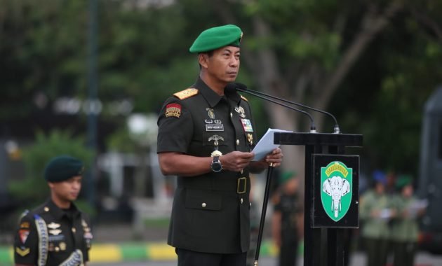 Pangdam IM pimpin Upacara Peringatan Hari Juang TNI AD Ke-78 Tahun 2023