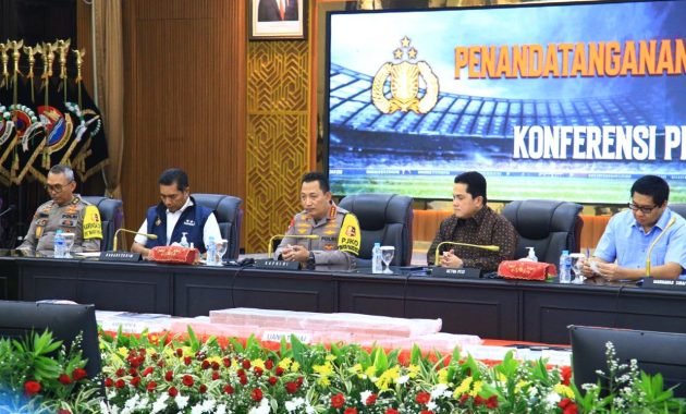 Jadikan Sepak Bola Indonesia Lebih Baik, Polri dan PSSI Sikat Mafia Skor