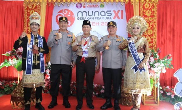 Kapolda Aceh bersama Kabaharkam Polri Hadiri Pembukaan Munas ke-XI Gerakan Pramuka