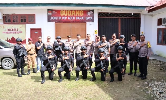 Wakili Dirresnarkoba, AKBP Riki Kurniawan Pamatwil OMB di Polres Abdya