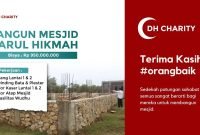DH Charity Luncurkan Program Waqaf Masjid dan Minta Kontribusi Masyarakat