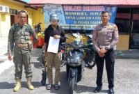 Personel Satlantas Polres Sabang Gelar Razia Sepeda Motor Berknalpot Brong