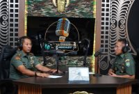 Kepala Staf Angkatan Darat Resmikan Studio Podcast Kodam Iskandar Muda.