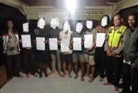 Polsek Krueng Raya Kembalikan 7 Remaja ke Aparatur Gampong Usai Jalani Pembinaan
