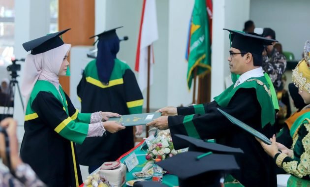 UIN Ar-Raniry Wisuda 1.635 Lulusan, Termasuk 18 Mahasiswa Asing