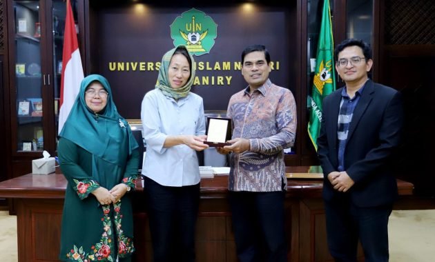 UIN Ar-Raniry Terima Kunjungan SPF Jepang, Bahas Kolaborasi Internasional