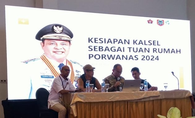 Kalsel Paparkan Kesiapan Tuan Rumah Porwanas Gubernur : Siap Sambut Wartawan Seluruh Indonesia