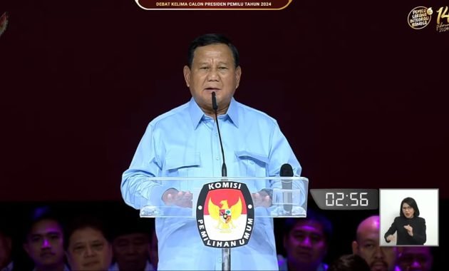 Prabowo Komitmen Beri Makanan Bergizi Kepada Seluruh Anak Indonesia