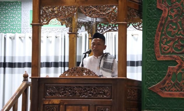 AKBP Eko Purwanto Sampaikan Pesan Pemilu Damai Usai Salat Subuh Berjemaah