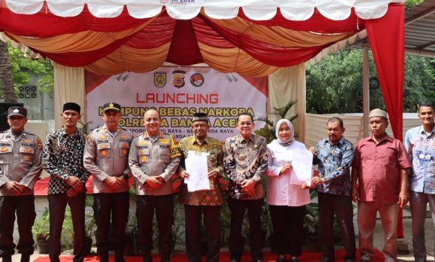 1b6f92c3-7ab3-4543-ba36-289c5256e9c7-630x380 Polresta Banda Aceh Luncurkan Kampung Bebas Narkoba Keenam di Lhong Raya