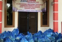 Sambut Ramadhan, Tubinnews Bagikan Sembako ke Anak Yatim dan Masyarakat Kurang Mampu