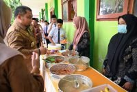 Aceh Besar Simulasi ‘Makan Siang Gratis’ Bergizi Bagi Pelajar SMP.
