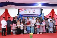 Launching Kampung Bebas Narkoba di Baet, Diwarnai Santunan Anak Yatim