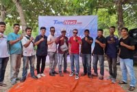 Tingkatkan Ukhwah, Keluarga Besar Tubinnews Gelar Family Gathering di Pantai Pasir Putih