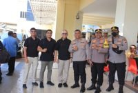 Karo SDM Polda Aceh Jemput Tim Divhubinter Polri Di Bandara SIM