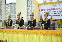 DPRK Gelar Paripurna Istimewa HUT Ke-819 Kota Banda Aceh