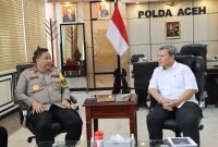 Kapolda Aceh Terima Audiensi Kepala Balai Wilayah Sungai Sumatera I