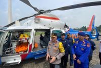 Polri Kerahkan 2 Helikpoter jadi Ambulans Udara saat Arus Mudik dan Balik Lebaran