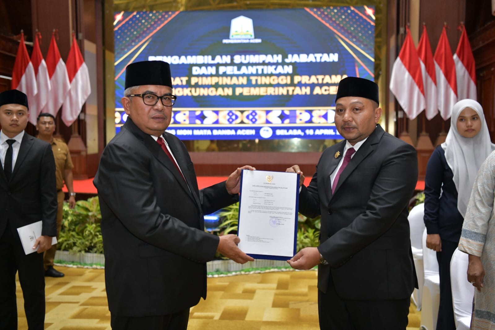 Lantik Kepala BPKA, Pj Gubernur: Sukseskan PON XXI dan PSN