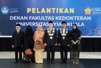Rektor USK Lantik Dekan Baru Fakultas Kedokteran